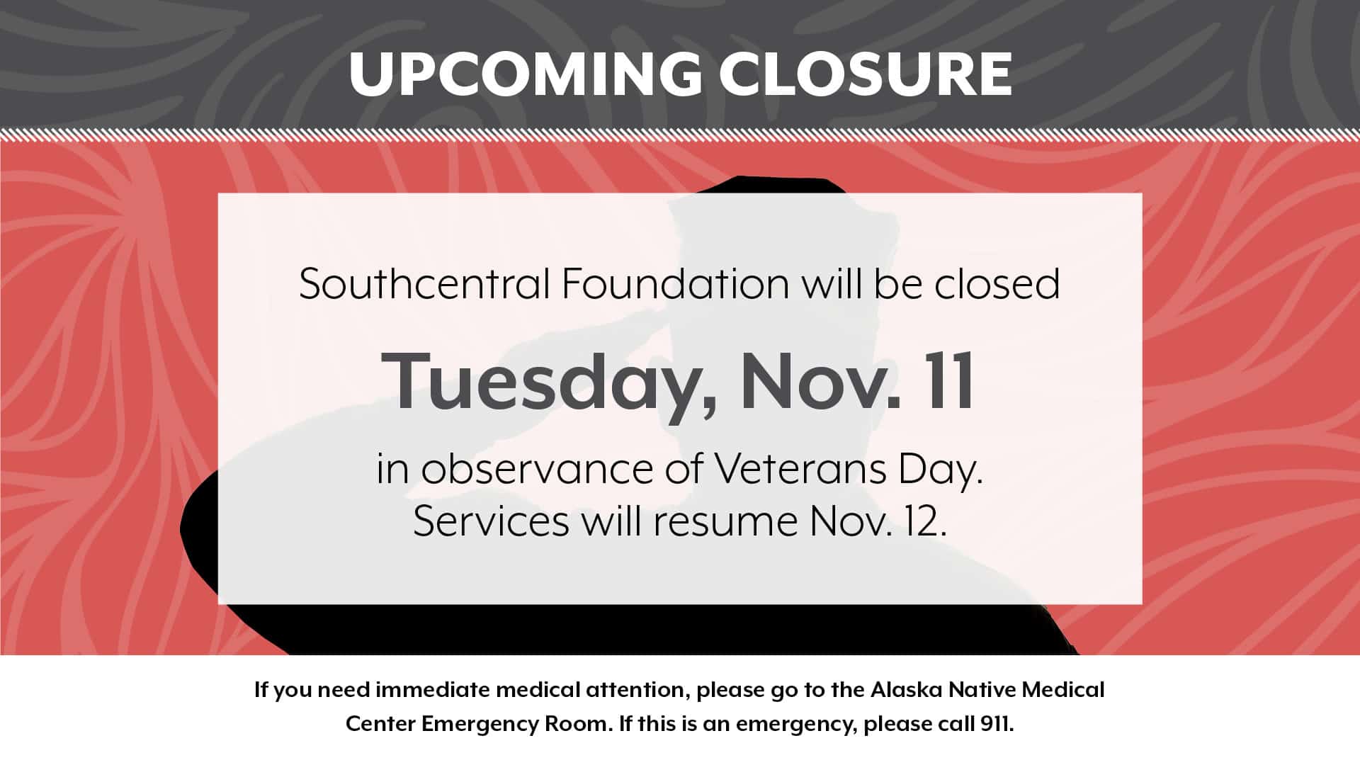 2025 Closure Website Banner8 - Veterans Day