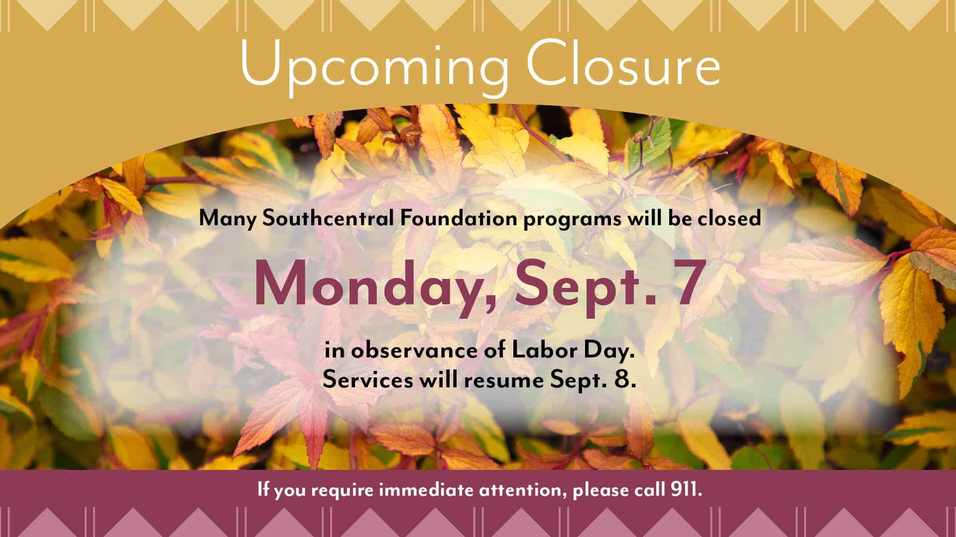 2026 Holiday Closure Signs - Labor Day6 - Website Banner