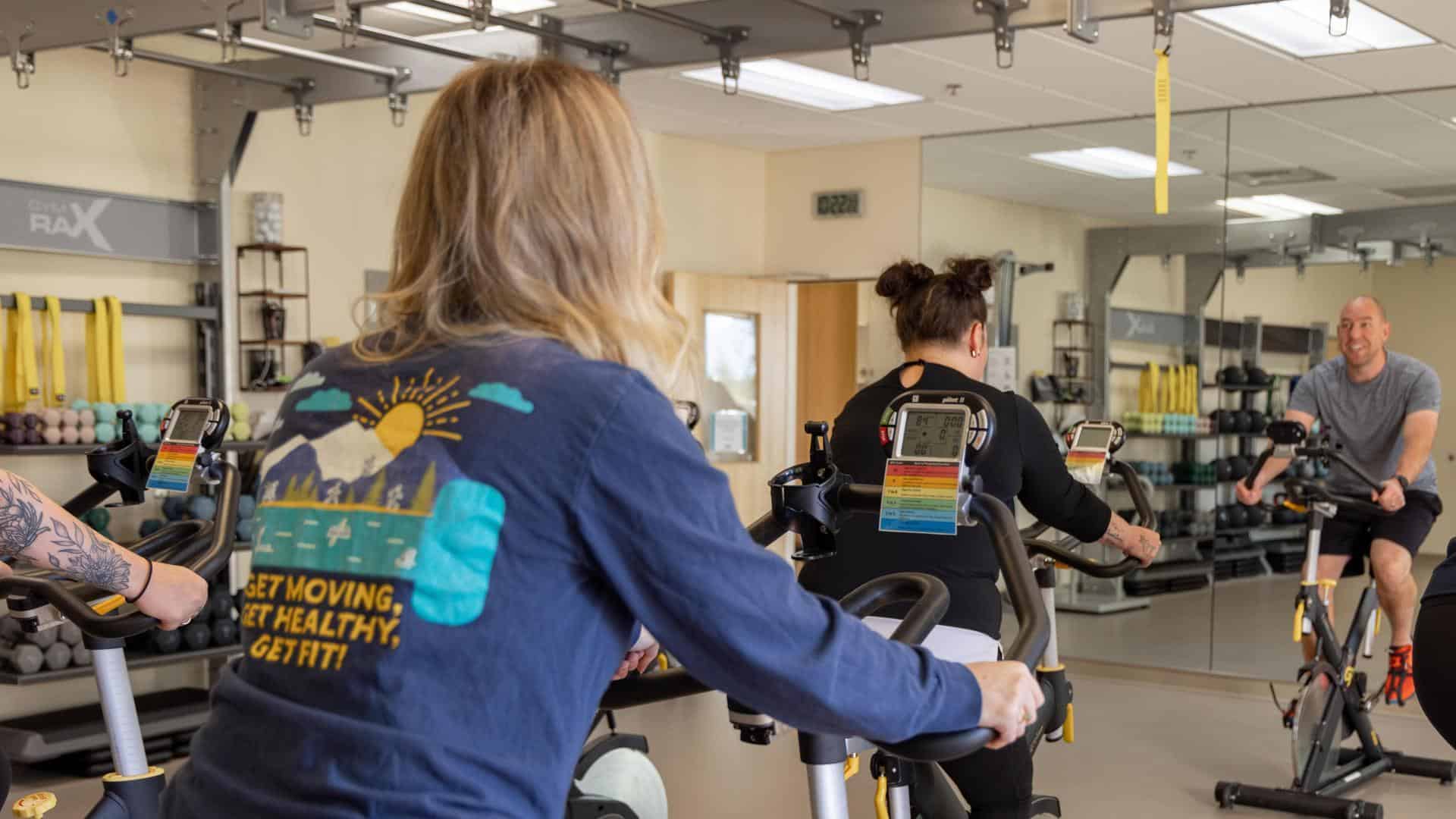 Spin Class at BNPCC Wellness Center