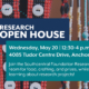 Research Open House, Wednesday, May 20, from 12:30-4 p.m. At 4085 Tudor Centre Drive, Anchorage Join the Southcentral Foundation Research team for food, crafting, and prizes, while learning about research projects!